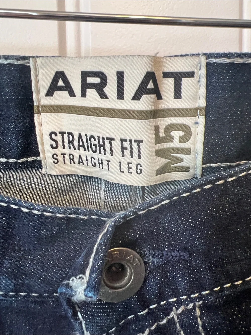 Ariat Men’s Dark Indigo Straight Jeans
